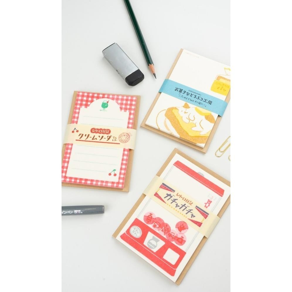 

FURUKAWASHIKO Mini Letter Set / Kertas Surat Original RB07