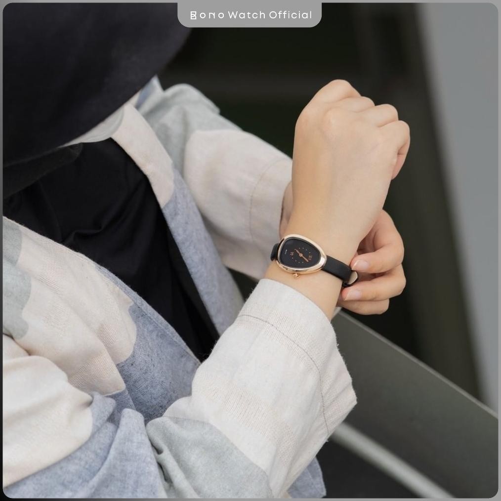 Jam Tangan Wanita Bono Watch Firenze Noir Black RB
