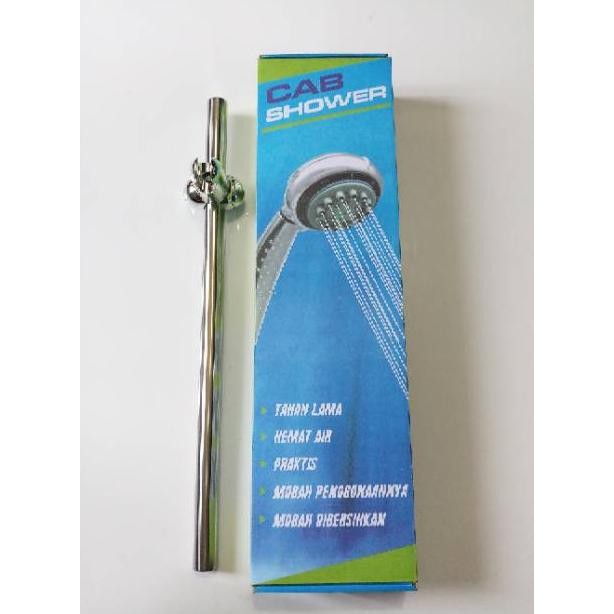 Set Hand Shower Standing Lengkap - Tiang & Shower Kamar Mandi Minimalis Original