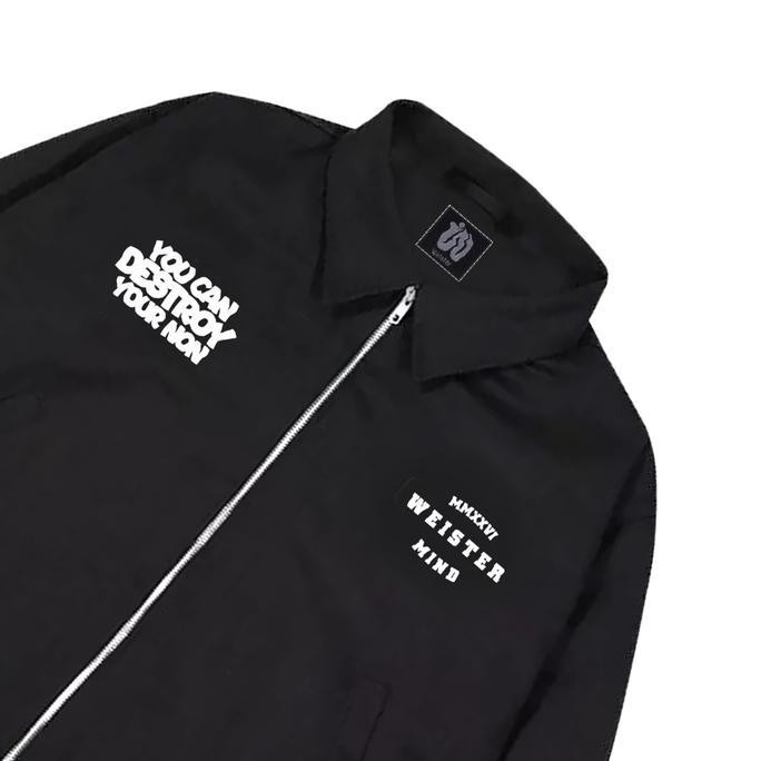 Promo Weister Work Jacket Boxy Hitam - Yourself Jaket Tebal