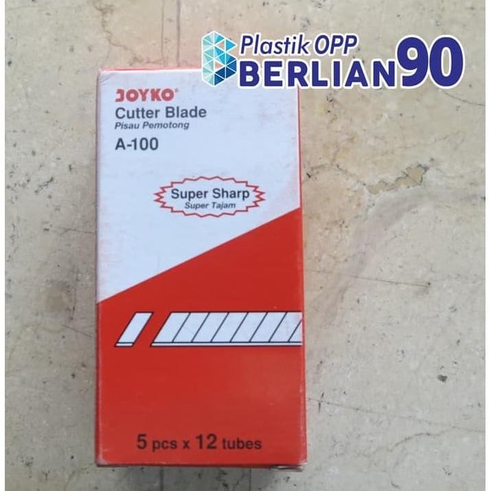 

Isi Cutter Joyko A-100 1Pack Isi 12 Tube / Refil Pisau Cutter Joyko A-100 Termurah RB07