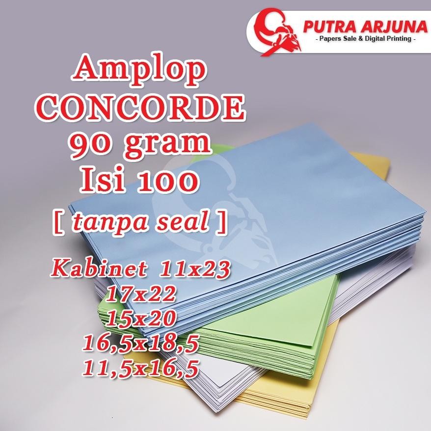 

Baru Amplop Putih Concorde 11.5x16.5cm 90gsm Isi 100 Lembar