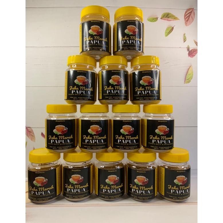 

[Alnajahherbs] DINKES JAHE MERAH PAPUA