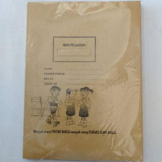 

Sampul Kertas Sampul Jadi Buku Kwarto/Sidu Isi 100 Lembar RB07