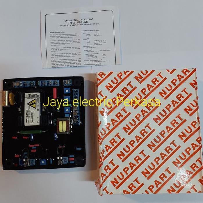 

Terlaris Avr Genset Jepart Sx440 Avr Generator Komponen Merah Jepart