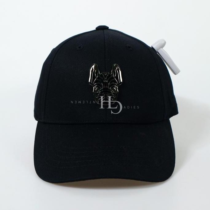 Murah Topi Lifework Metal Hard Baseball Cap Black
