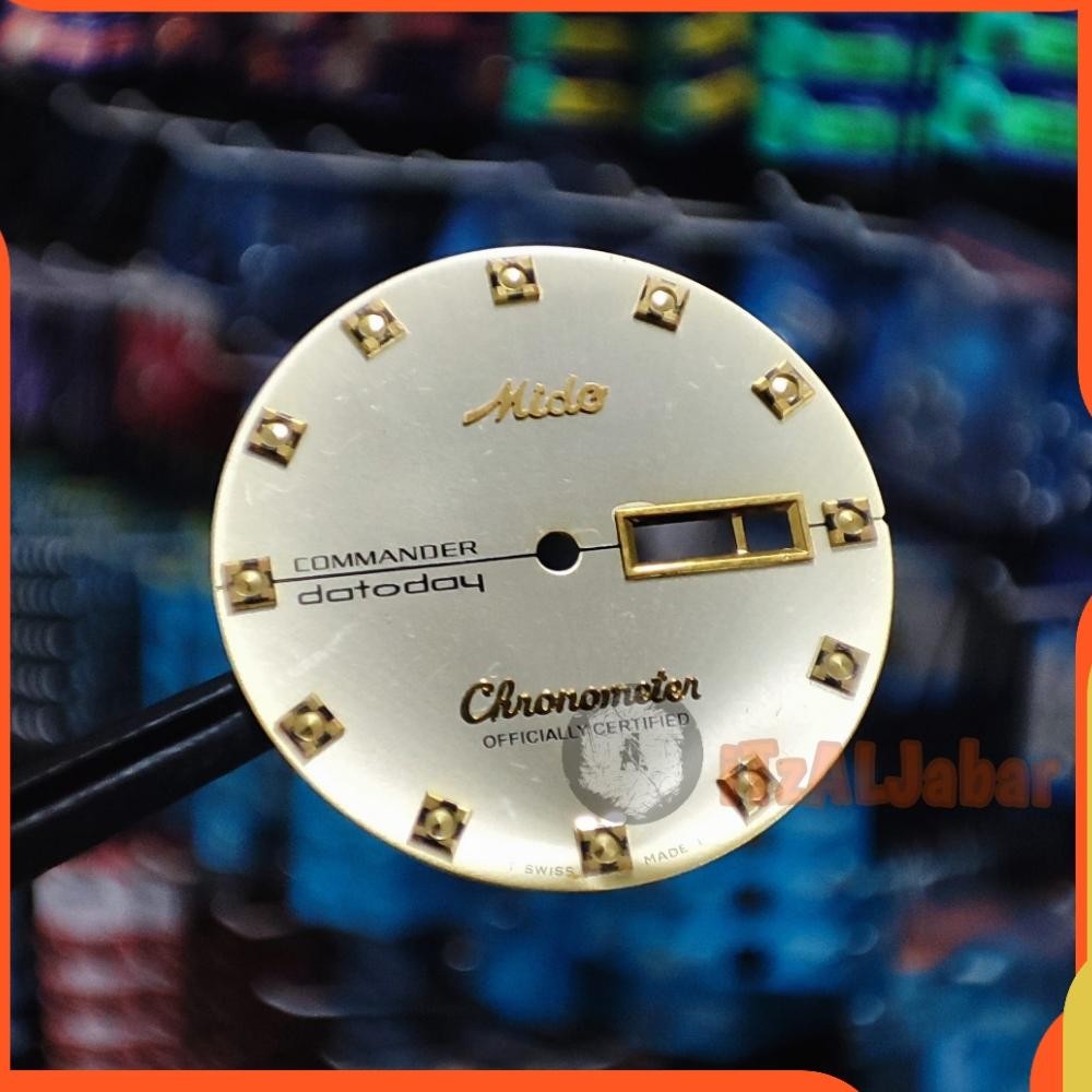 Plat Dial Jam Tangan Mido Ocean Star Commander Datoday RB