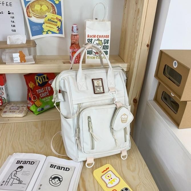 Tas Bahu / Tas Ibu Dan Bayi Berkapasitas Besar Sastra Tas Bahu Kecil Niche Tas Ransel Wanita Import 