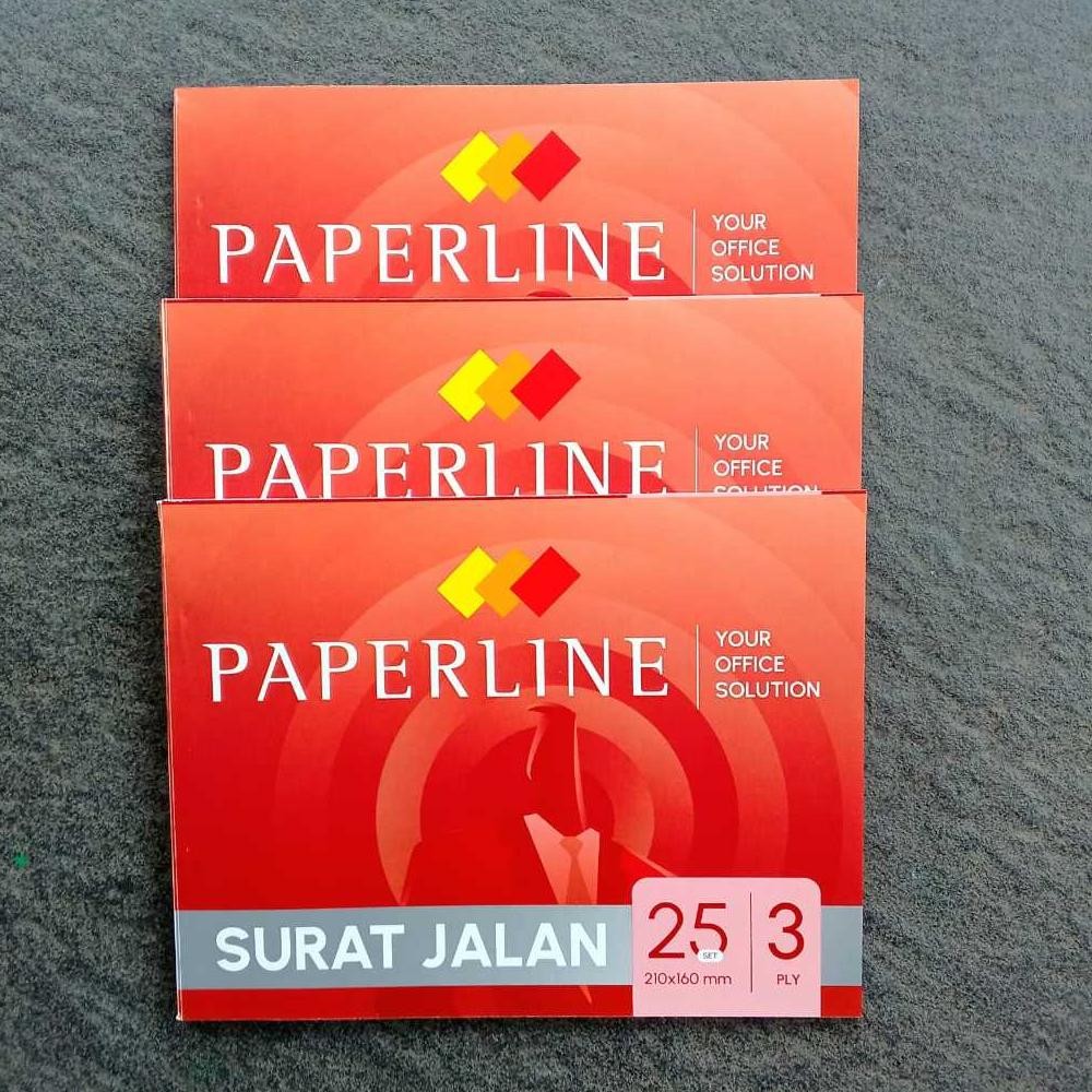 

Baru Nota B3 Paperline Surat Jalan 3 Ply Asli [1 Pak]