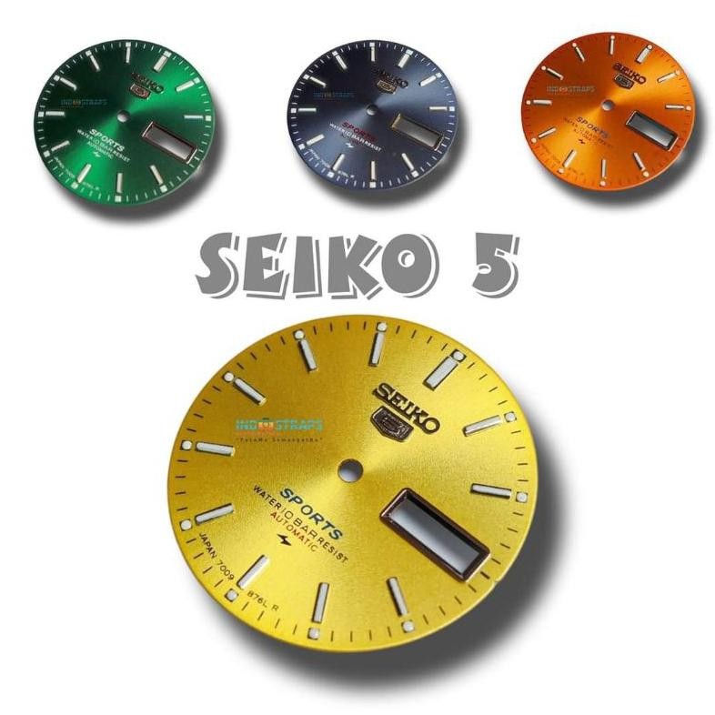 Plat Dial Seiko 5 Sports 29mm Warna Beragam RB