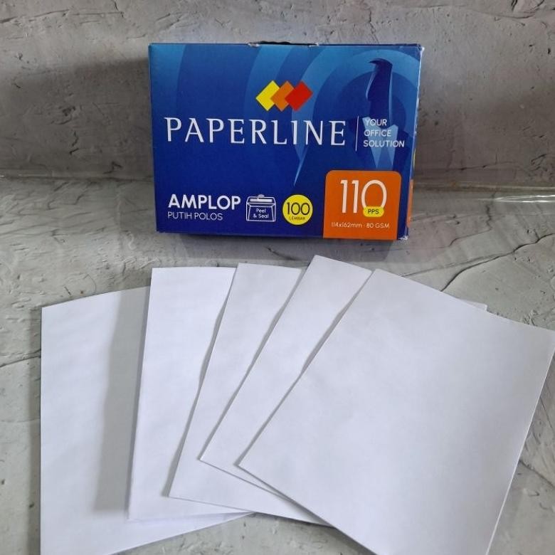 

Baru Amplop Paperline 110 Polos 5 Pak Isi Banyak Harga Hemat