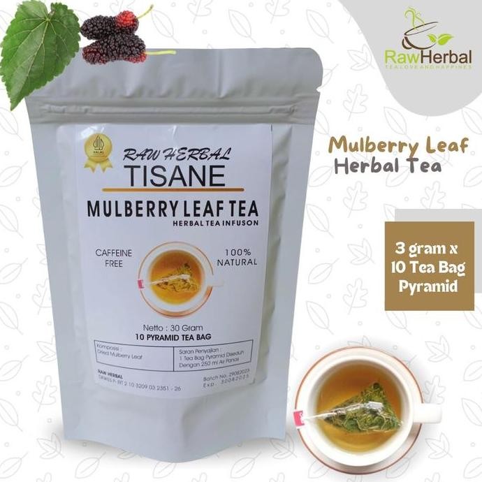 

SALE!!! Mulberry Leaf Tea / Tea Bag Pyramid (3gr x 10 Tea Bag Pyramid)