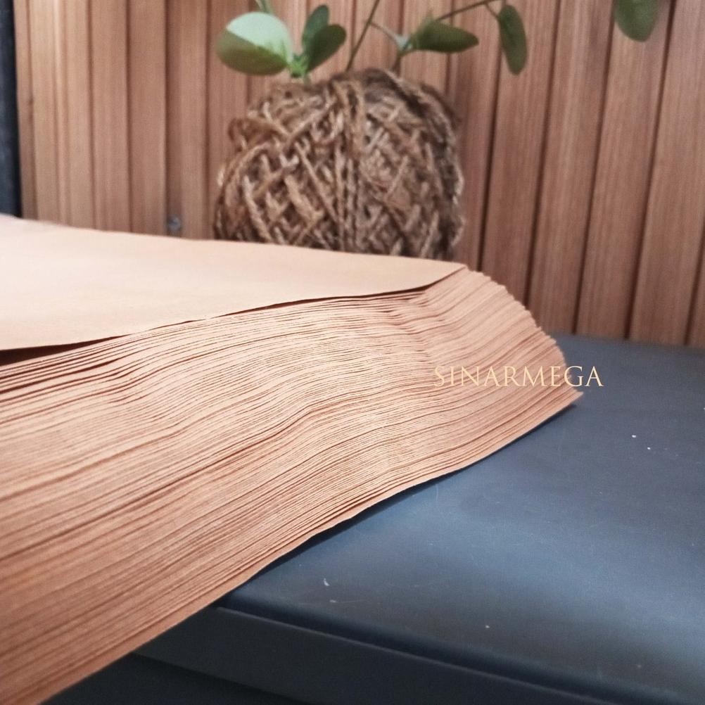 

Gand Amplop Coklat Map E 275x375mm Polos DIJUAL PAK Isi 100 Lembar Murah RB07