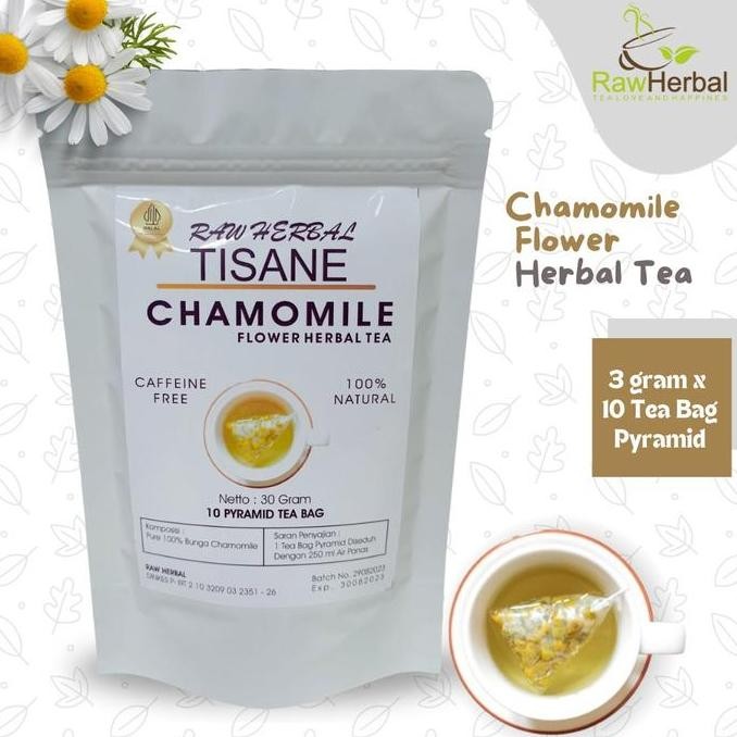 

SALE!!! Chamomile Flower Tea / Tea Bag Pyramid (3gr x 10 Tea Bag Pyramid)