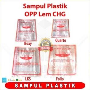 

Sampul Buku Plastik CHG BHG Quarto Boxy LKS dan Folio 1 PACK ISI 50PCS RB07