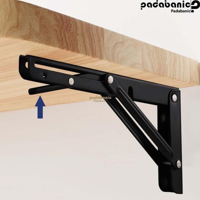 Rak Papan Dinding Bisa di Lipat | Rak Ambalan Hiasan Dinding Minimalis | Flexibel ps