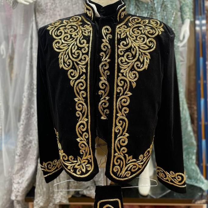 Beskap Jawa / Beskap Beludru / Baju Pengantin Pria Adat Jawa
