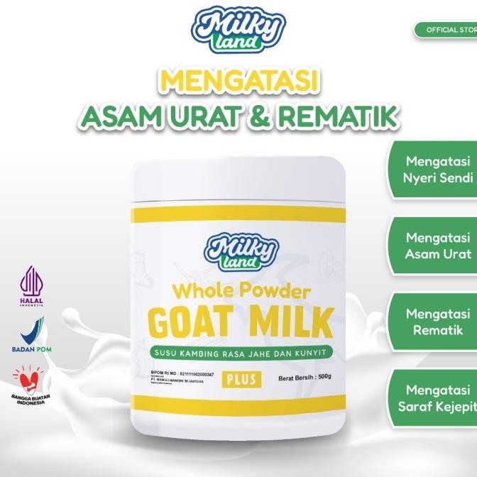 

(Expert) Susu Kambing Etawa Bubuk Herbal 500gr Rendah Gula Tambahan BPOM