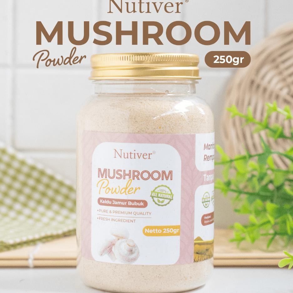 

Nutiver Kaldu Jamur Bubuk Nonmsg Bumbu Dapur Sehat Dan Praktis