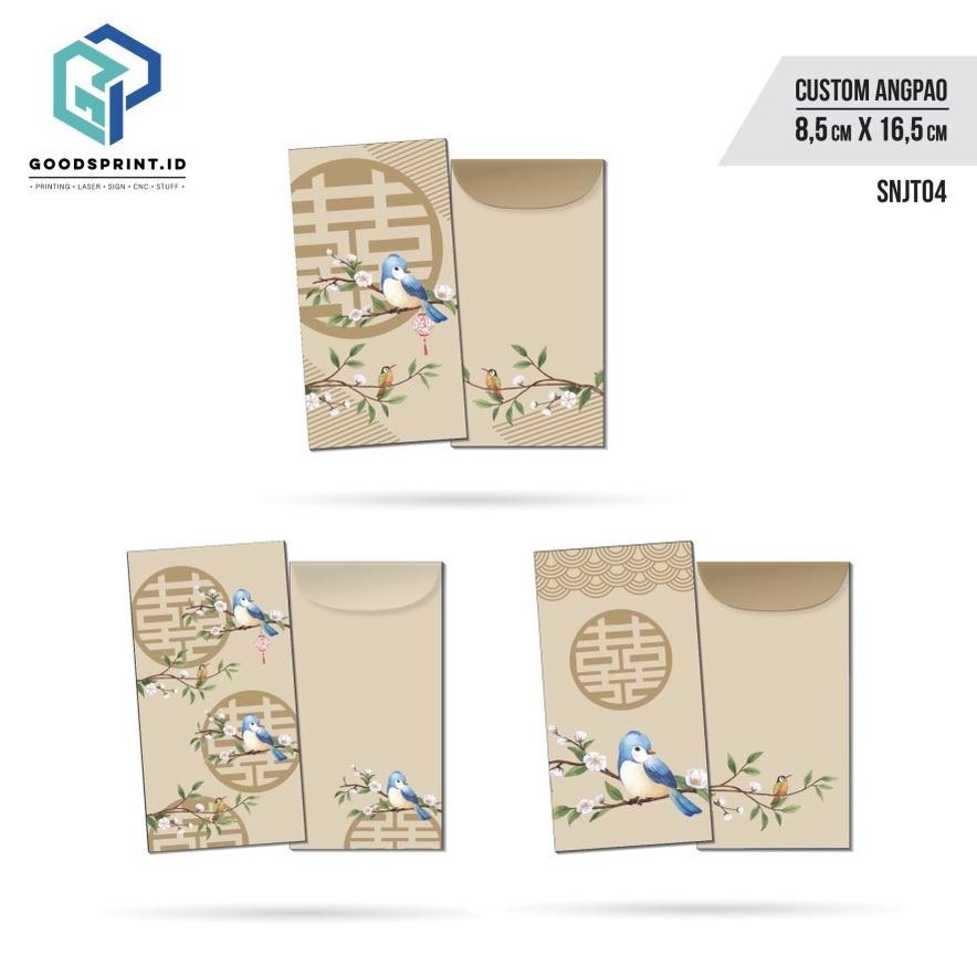 

Angpao Custom / Amplop Weding / Angpao Sangjit Wedding Chinese Custom RB07