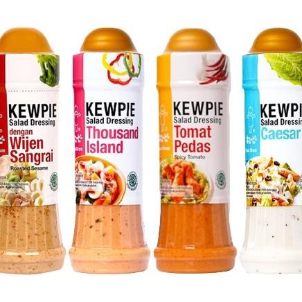 

Berkah Kewpie Salad Dressing 200Gr Wijen Sangrai Caesar Salad Thousand Island Mayonaise Ala Jepang All Varian