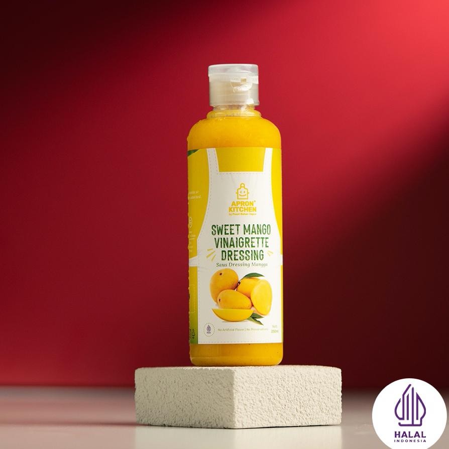 

Apron Kitchen Mango Vinarette Saus Dressing Salad Mangga 250Ml