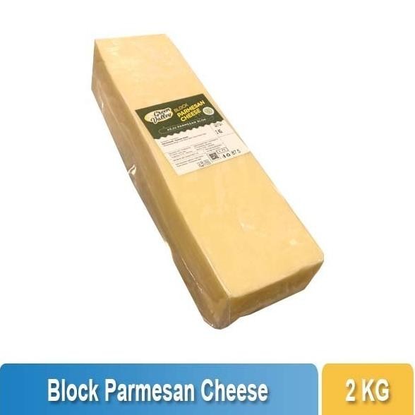 

Baru Keju Parmesan Green Valley Block - Keju Topping Pasta Premium