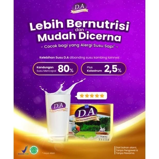 

(Expert) D.A SUSU KAMBING ETAWA PLUS KOLOSTRUM 10 Sachet