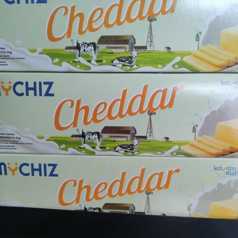 

Baru Keju My Chiz 2kg Cheddar & Milky - Keju Lumer Cocok Untuk Jualan