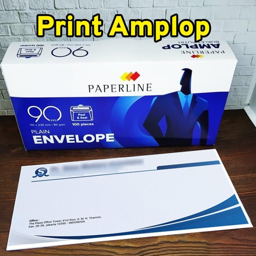 

Baru Cetak Amplop 11x23cm - 1 Box Isi 100 Amplop + Free Desain