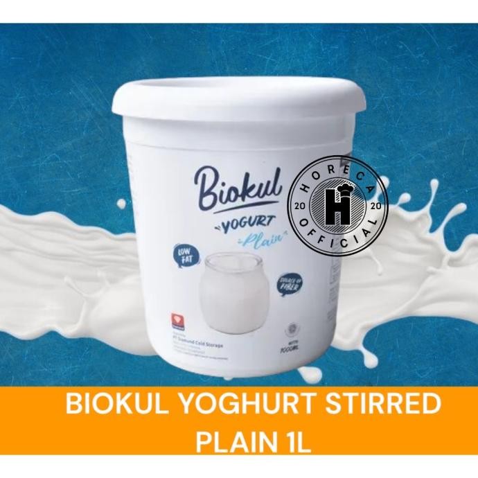 

(Expert) BIOKUL YOGHURT PLAIN 1 LITER / SET YOGURT PLAIN 1000ML