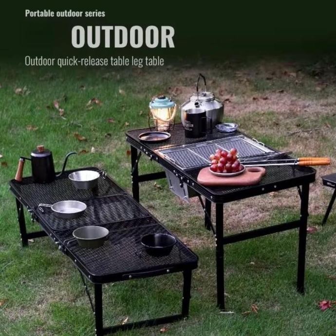 

Terlaris Cls Mesh Table Igt Camping Mobile Kitchen Meja Lipat Outdoor