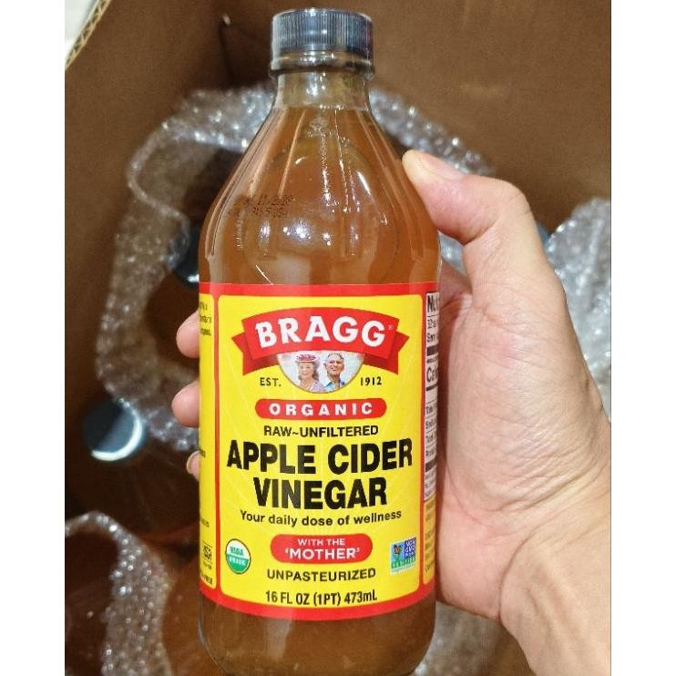 

Bragg Appel Cider Vinegar Organic 473Ml 946Ml Cuka Apel Cider Vinegar With The Mother