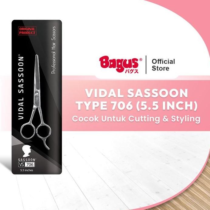 Terlaris Vidal Sassoon Profesional Hair Scissors Vs-706  - Gunting Rambut