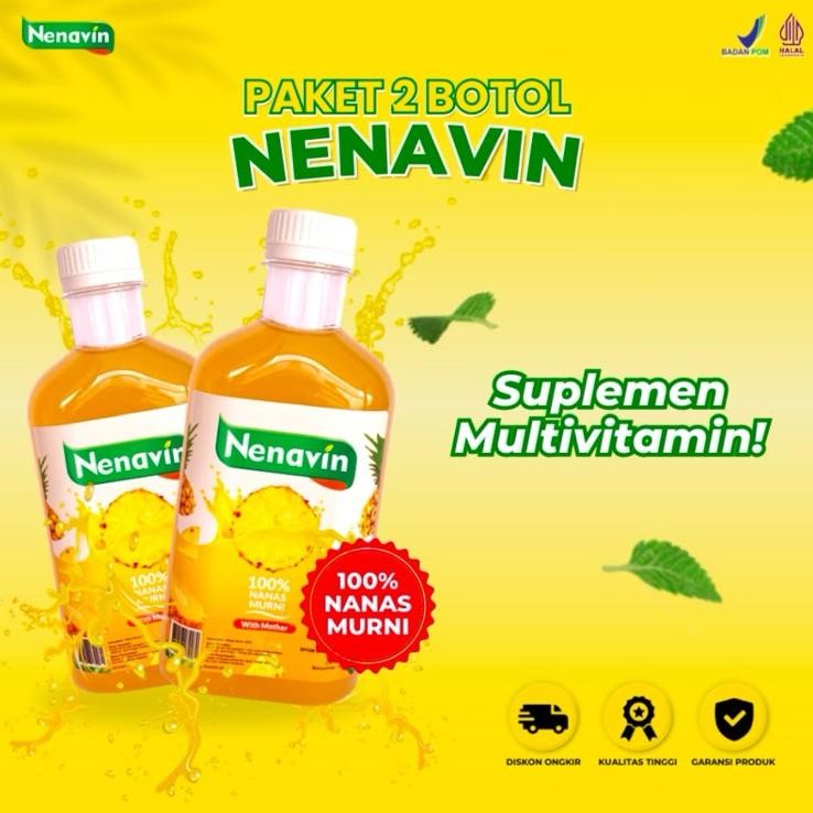 

Nenavin Cuka Nanas Paket 2 Botol Ready Sto