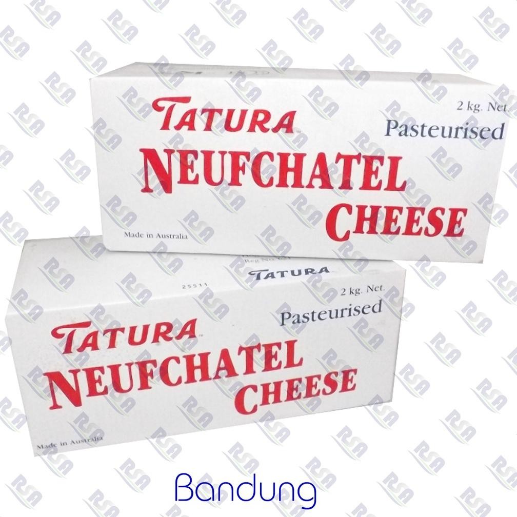 

Baru TATURA Cream Cheese Neufchatel 2kg - Krim Keju Halal Australia Import