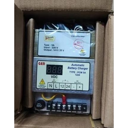 

Terlaris Automatic Battery Charger Accu Genset 12V 24V 5A