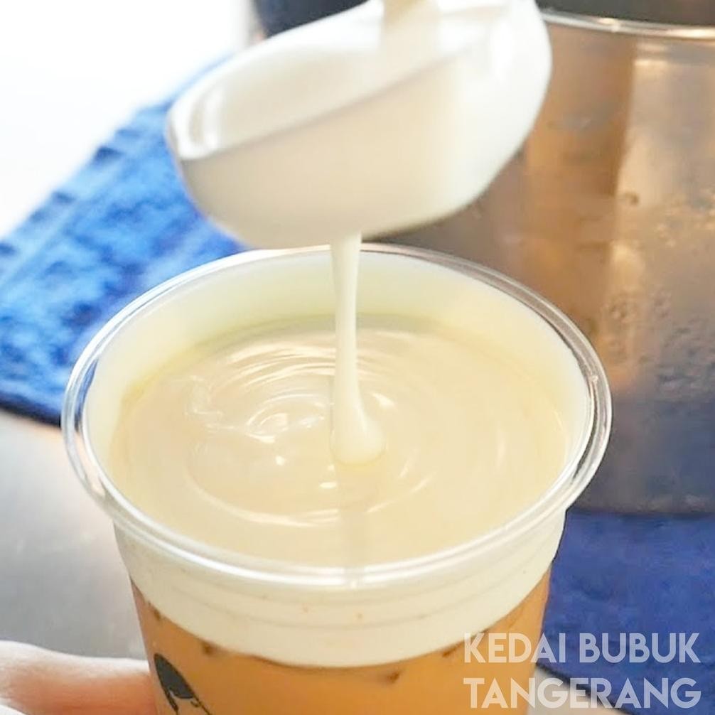 

Baru Cheese Cream Foam 1kg - Topping Cheese Tea / Machiatto / Cream Cheese Minuman