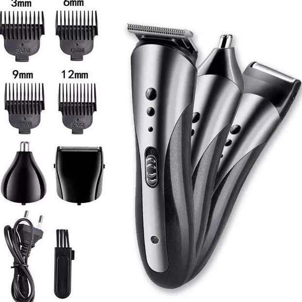 Terlaris Shaver Kemei Km 1407 Alat Cukur Rambut/Kumis/Jenggot 809A/2600/1996