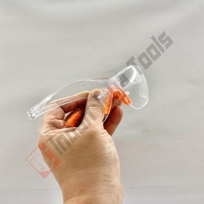 

Terlaris Kacamata Safety Fashion Motor Gaya Gerinda Bening Putih