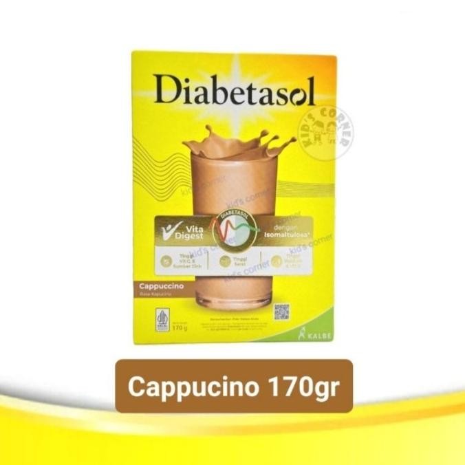 

(Expert) Diabetasol 170gr susu diabetes gula darah COKLAT/ VANILA/ CAPPUCINO