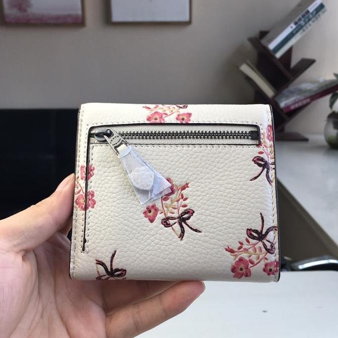 Grosir Wallet Short Women Small Wallet With Floral Bow Print 28445