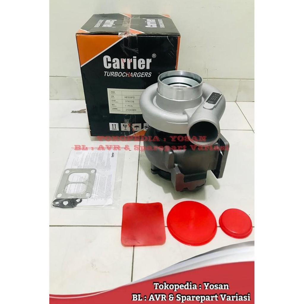 

Terlaris Turbocharger Cummins Holset Untuk Genset Type He500Fg Pn 3790339