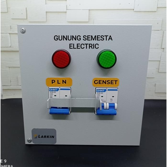 

Terlaris Panel Interlock Switch Pln - Genset Chint 2P (Pengganti Ohm Saklar)