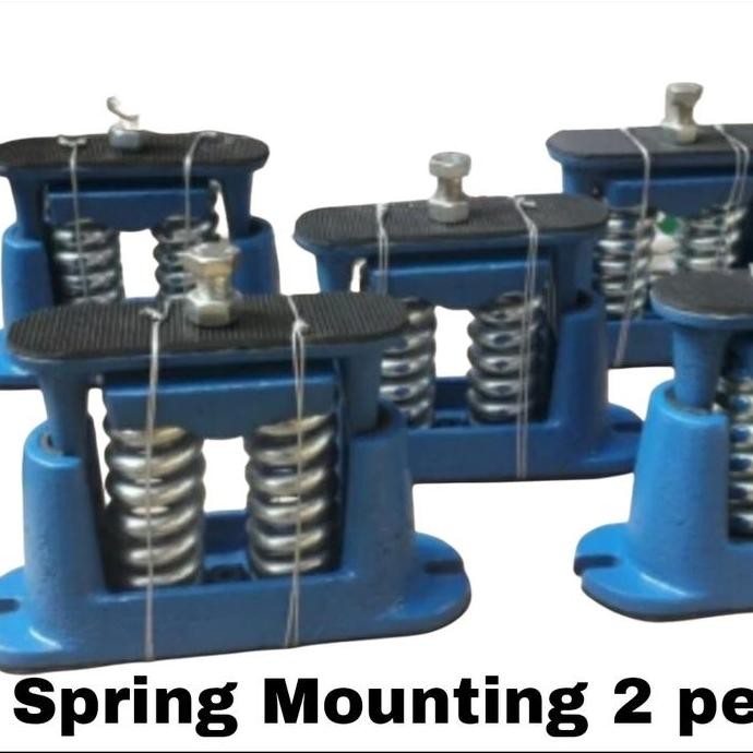 

Terlaris Spring Mounting 2Per Untuk Genset Atau Chiler Beban 850-1.2 Ton