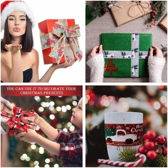 

Pita Pohon Natal Roll 6cm / Craft Vintage pita roll pita organdi pita satin pita mini pita natal pita dekorasi natal pita hiasan natal pita pajangan natal ribbon