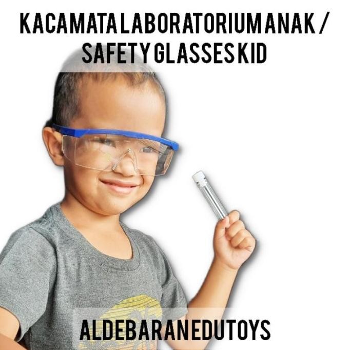 

Terlaris Kacamata Laboratorium Pelindung Anak Safety Glasses Goggles