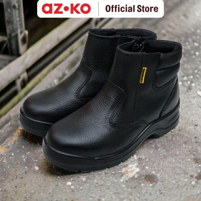 

Terlaris Azko Krisbow Ukuran 45 Gladiator Sepatu Pengaman - Hitam - 43