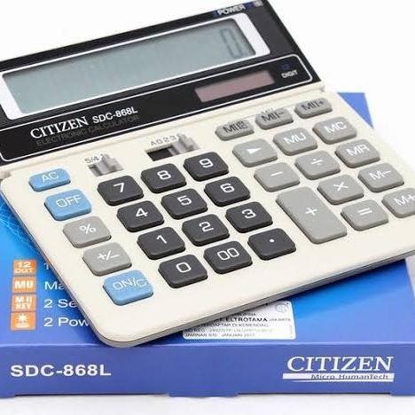 

restock Kalkulator Besar Citizen SDC868L