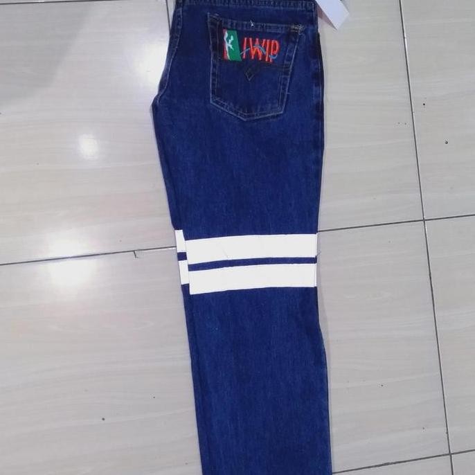 Terlaris Celana Jeans Safety Bordir